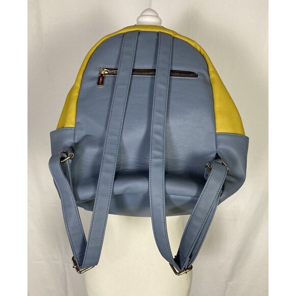 Nicole Lee USA Nikky Fashion Backpack Enjoy Every Moment Medium Faux Leather Zip - Picture 2 of 16